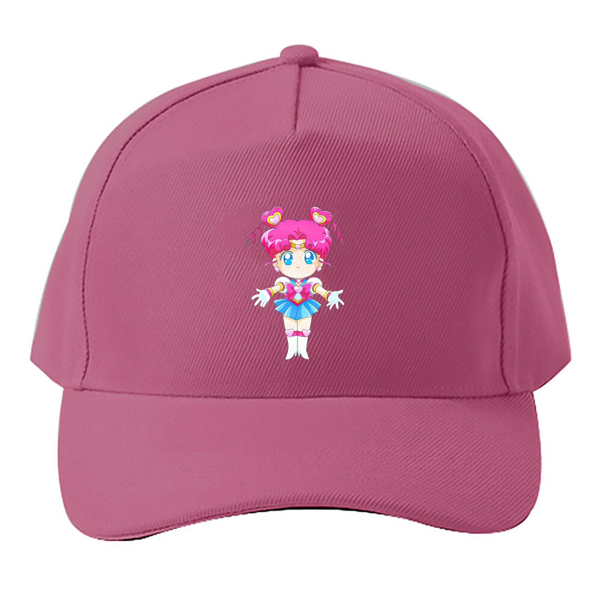 （画像用） 美少女戦士セーラームーン ちびうさ Sailor Moon Chibiusa Tsukino Usagi Small Lady Serenity ベースボールキャップ 綿100％ 男女兼用 帽子 スポーツ